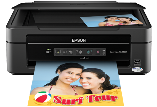 Epson Stylus TX235W (Unlimited Ink resitter)